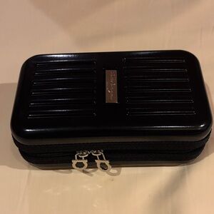 Salvatore Ferragamo Black travel clutch bag